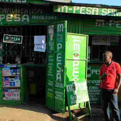 M-pesa Shop  M-Pesa Records First-Ever Agent Decline