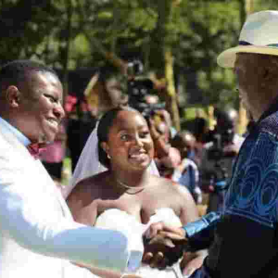 Uhuru Present as Kalonzo's Daughter Weds