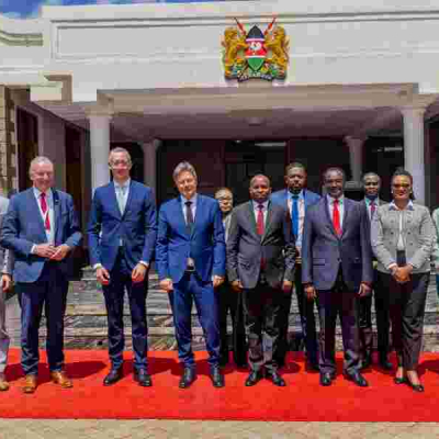 German Vice Chancellor Meets Kindiki at His Karen Residence