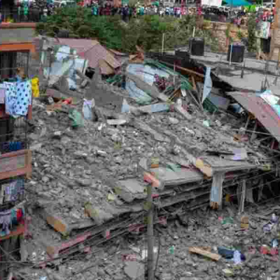 The Seven-storey Building That Collapsed in Kahawa West, Nairobi County  Majority of Kenyan Buildings Fail Critical Safety Inspections