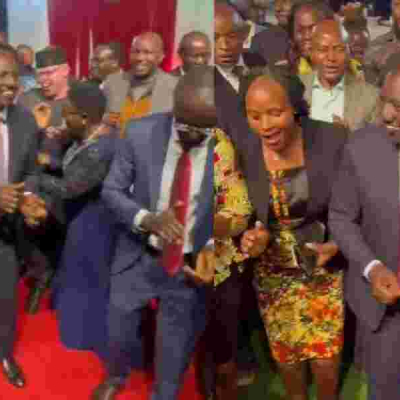 President Ruto Dances 'Kasongo' at Kisii State Lodge New Year Celebration