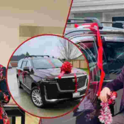 Kenyan Woman Naomi Kendagor With her Husband US-Based Kenyan Gifts Husband with Sh 10.9M Cadillac on Birthday