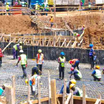 Construction Site  Kenya Real Estate Workers See 22% Income Growth as Other Sectors Decline