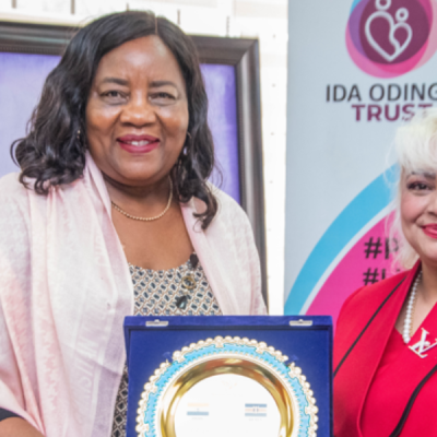 Ida Odinga Honored Internationally for Dedication to Education