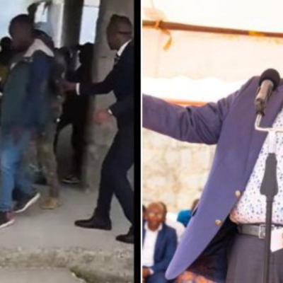 Gachagua's Bodyguards Fire in Air as Goons Storm PCEA Kasarani East Service