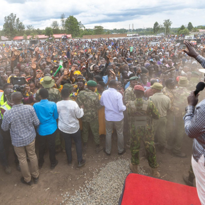Ruto’s Security Tightened Following Shoe-Throwing Incident in Kuria West