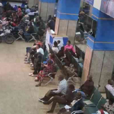 Some of the Stranded Kenyans Hundreds Stranded as Nyayo House Suffers Software Payment Dispute