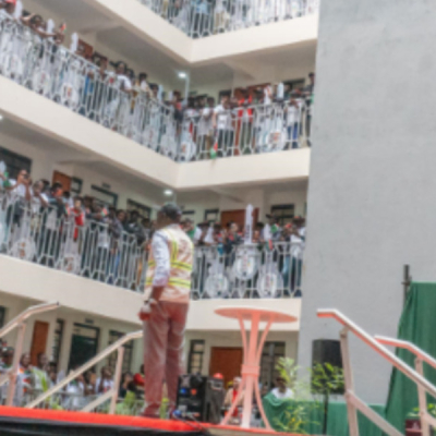 Mukuru Residents Chant ‘Kumi Bila Break’ During President Ruto’s Address