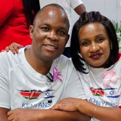 Mr Martin Machuki and his wife Wanja Mwaura in Israel Missile Strikes in Israel Disrupt Lives of Kenyan Nationals Living Abroad