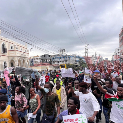 Protesters Kenyan Diaspora Condemns Government Crackdown on Protesters
