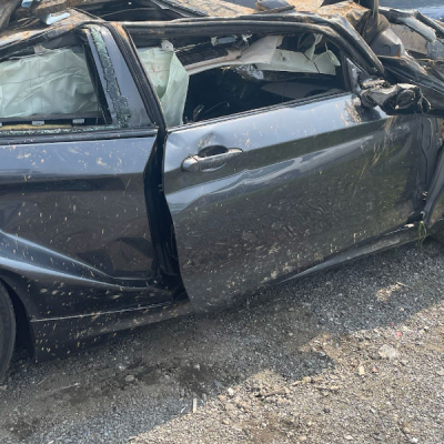 Accident Scene Kenyan Teen in Maryland Survives Devastating Crash, Recovers After Brain Surgery