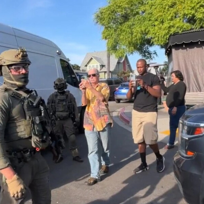 U.S. Immigration and Customs Enforcement Agents San Diego Restaurant Immigration Raid Sparks Chaos and Public Outcry