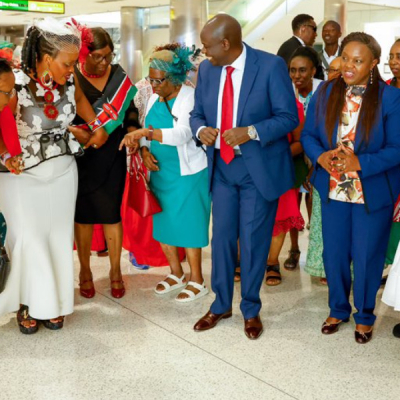 Former Deputy President Rigathi Gachagua with Pastor Dorcas DCP Will Prioritise Voices of Ordinary Kenyans, Gachagua Tells Kenyans in Maryland