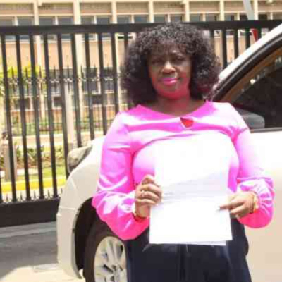 Former Nominated Senator Gloria Orwoba  Former Senator Gloria Orwoba Released on KSh 10,000 Bail After Arrest Outside Parliament