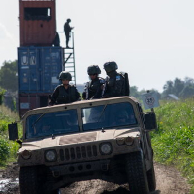 Kenyan Officers and Other Officers  Kenyan MSS Officer and Civilian Die in Haiti Armoured Vehicle Crash, 8 Injured