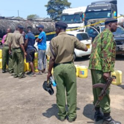 Trucks Impounded Mombasa Officials Seize Sh100 Million in Counterfeit Cooking Oil