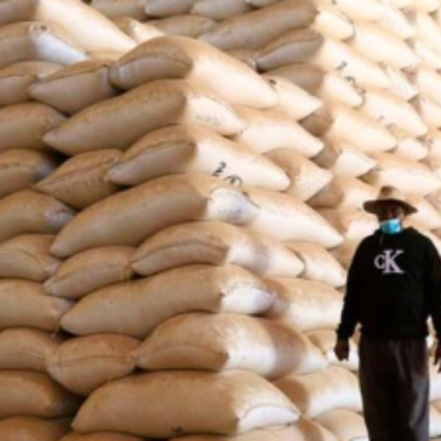 Bags of Rice at the Mwea Rice Growers Multipurpose Cooperative Society Stores How Did Tycoons Secure Sh15 Billion Rice Import Deal?