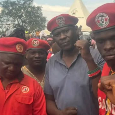 Bob Njagi (Centre) in Bobi Wine's Campaign Trail in Uganda Kenyan Activists Bob Njagi and Nicholas Oyoo Reportedly Abducted in Kampala