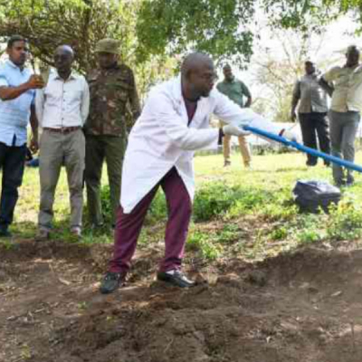 Directorate of Criminal Investigation Detective  DCI Investigates Possible Mass Grave in Lake Nakuru National Park