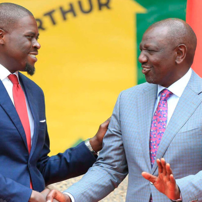 President William Ruto and Nairobi Governor Johnson Sakaja Mixed Reactions Follow Ruto’s Pledge to Support Nairobi’s Development