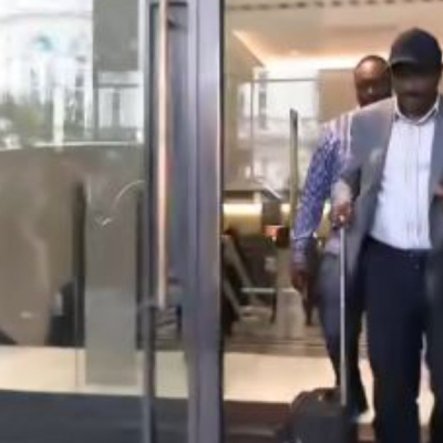 Wiper Leader Kalonzo Musyoka  Kalonzo Cuts Short London Trip to Attend Raila Odinga’s State Funeral
