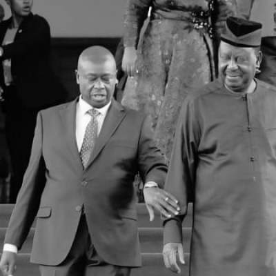 Former Deputy President Rigathi Gachagua and  Prime Minister Raila Odinga Gachagua Missing at Raila’s State Funeral as Political Leaders Unite