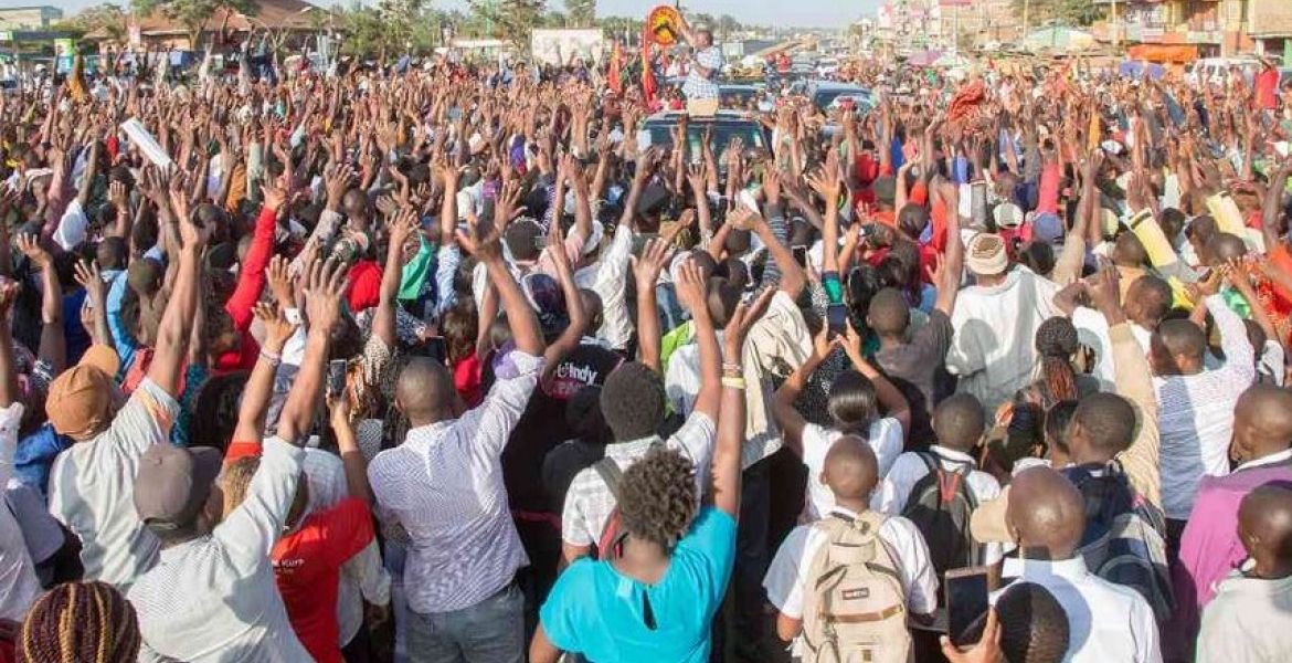 President Uhuru in Nakuru