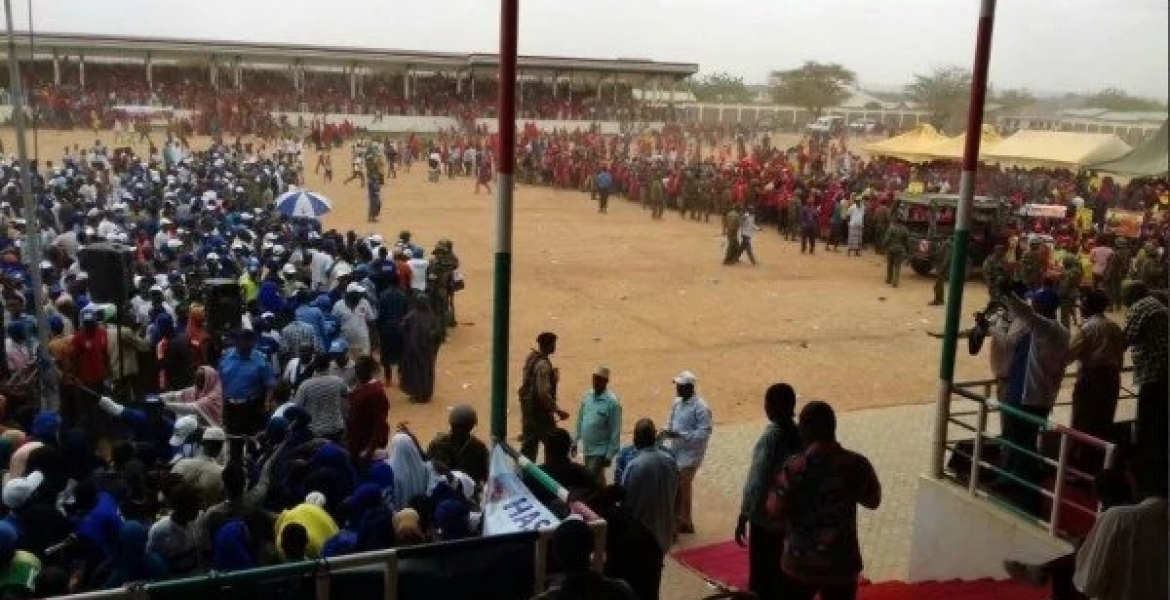 Chaos Rock President Uhuru's Rally in Mandera