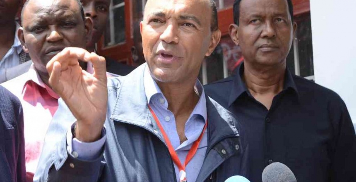 Peter Kenneth Ignores President Uhuru's Call to Step Down for Mike Sonko
