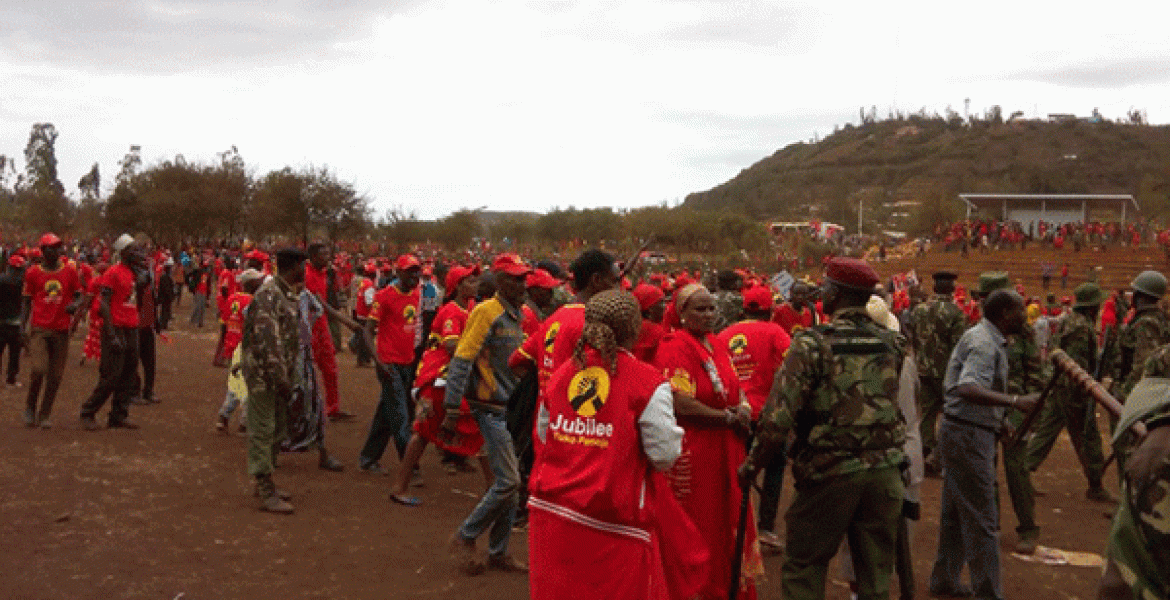 Three People Shot at President Uhuru's Rally in Marsabit