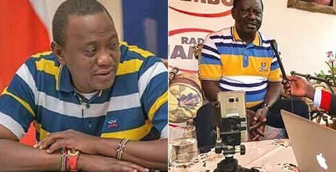Kenyans Online Storm Raila Odinga's Facebook Page for 'Copying' President Uhuru's Style