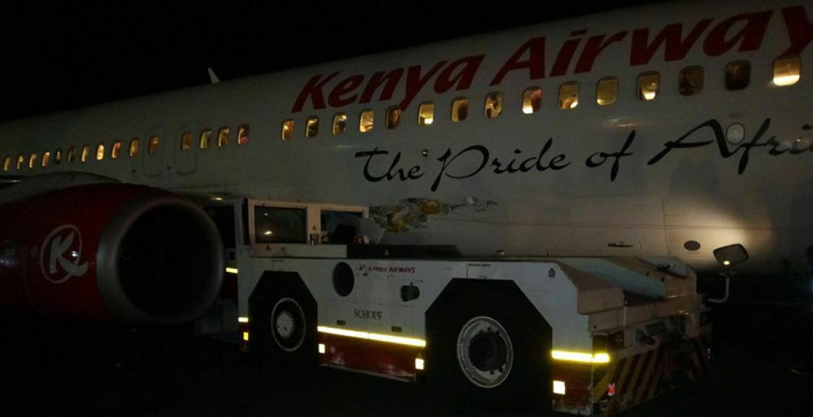 Sh10 Billion Kenya Airways Aircraft Grounded after JKIA Accident