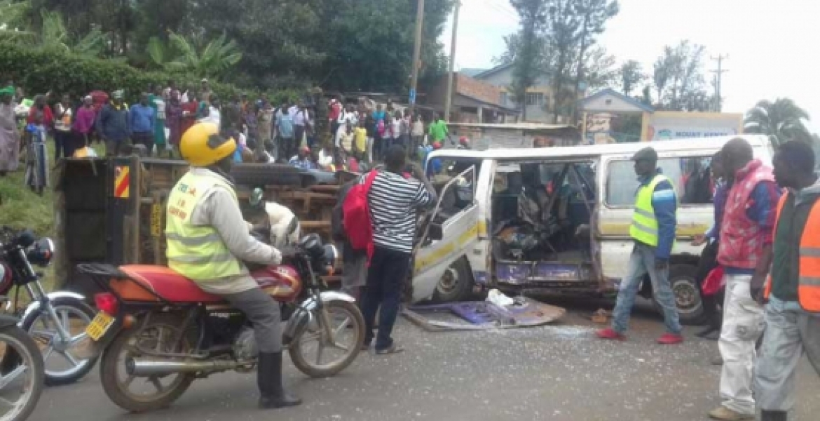 President Uhuru's Motorcade Involved in an Accident in Kisii, Six Seriously Injured