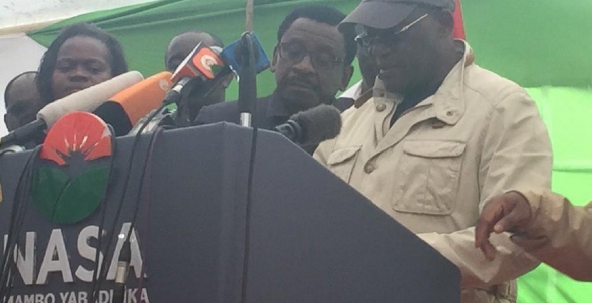 NASA Claims 100 Supporters Killed in Protests, Rejects President Uhuru's Re-Election