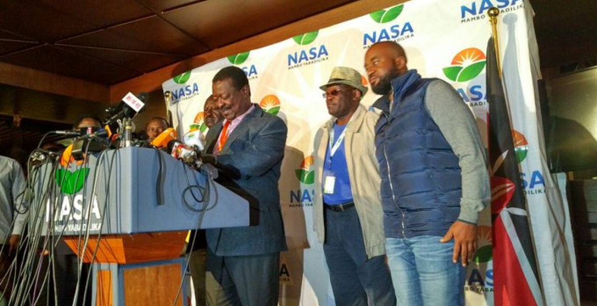 NASA Demands Raila Odinga Be Declared President-Elect