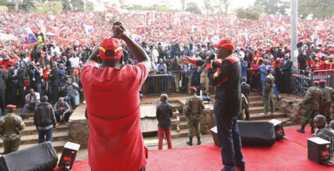 Don't Flee Nairobi, President Uhuru Tells Supporters