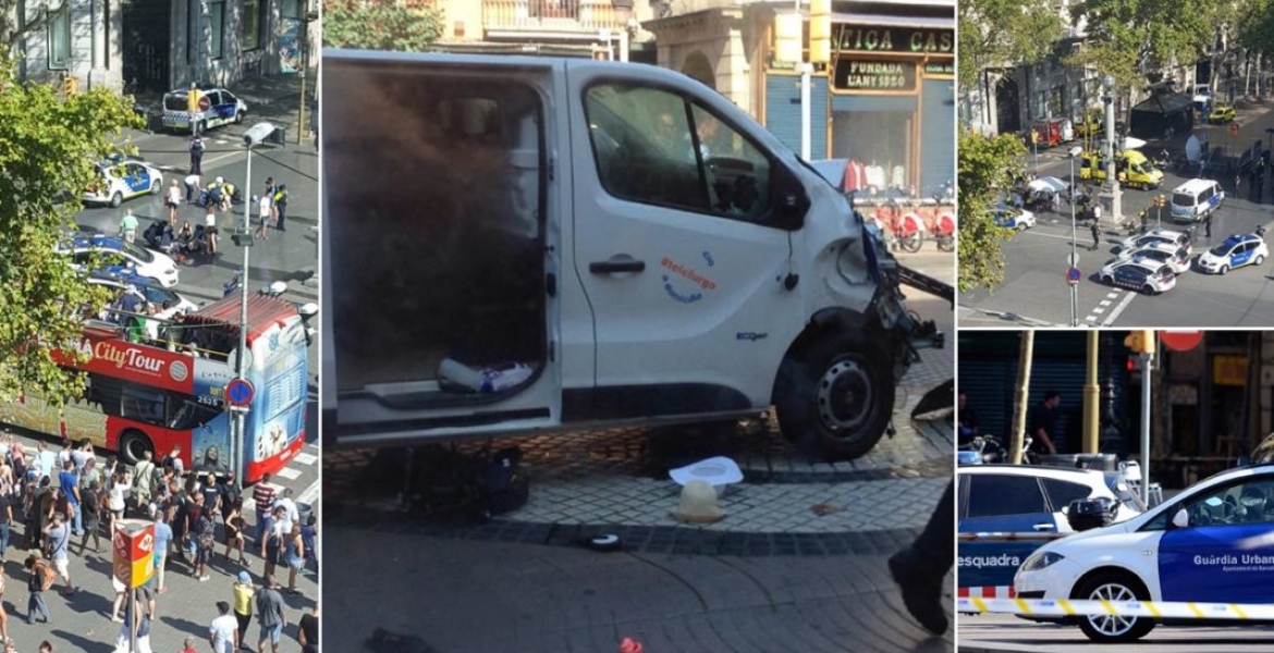 Terror Attack: At Least 13 Killed, over 50 Injured As Van Plows into Crowd in Barcelona, Spain