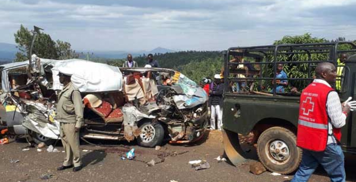 Eight People Die in a Grisly Road Crash in Meru