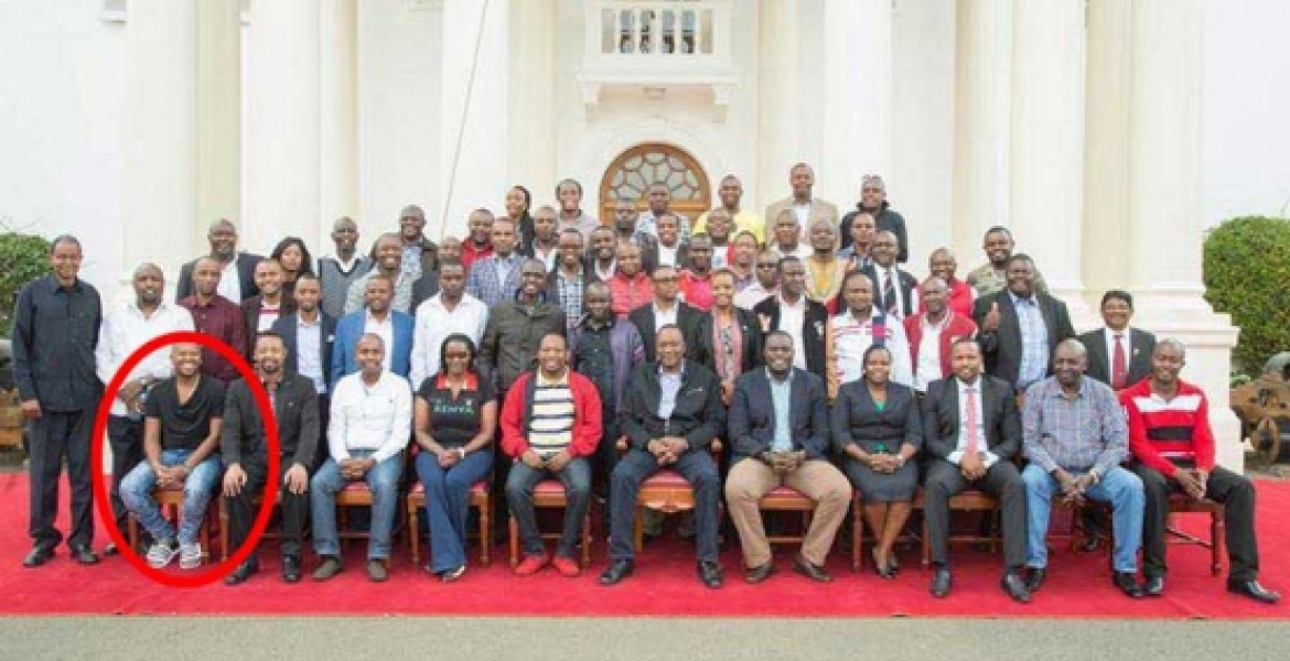 Controversial MP Shows Up at President Uhuru's State House Meeting Wearing Slippers