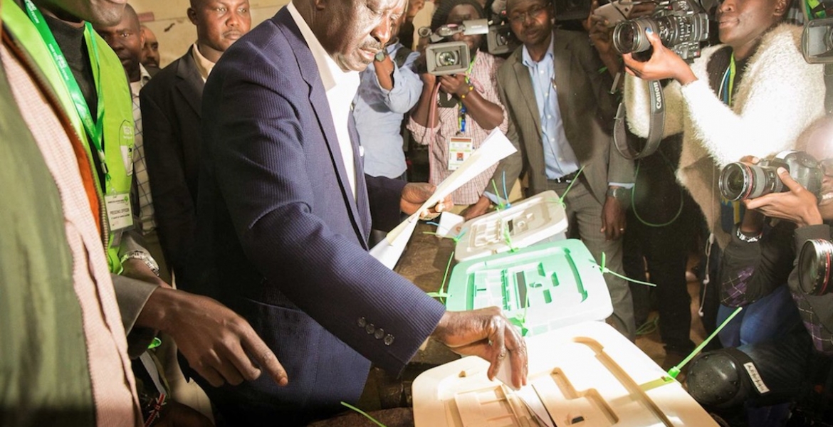 NASA Parallel Tallying Center Ready to Go, Says Raila