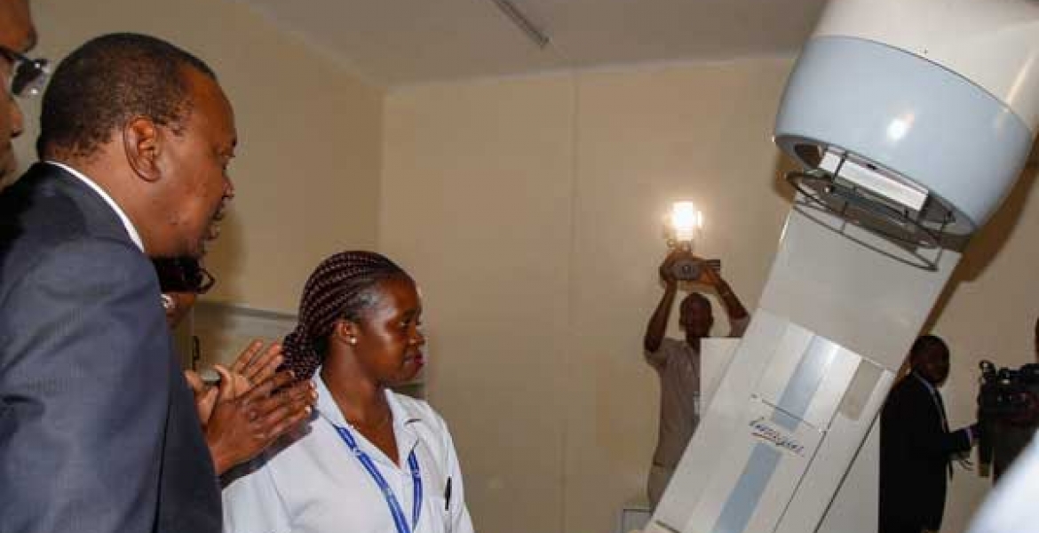 President Uhuru Launches New Cancer Center at Kenyatta National Hospital