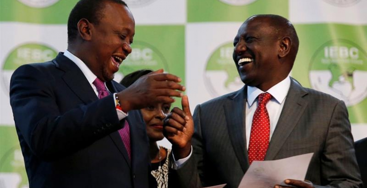 President Uhuru Welcomes Raila to Work with Him