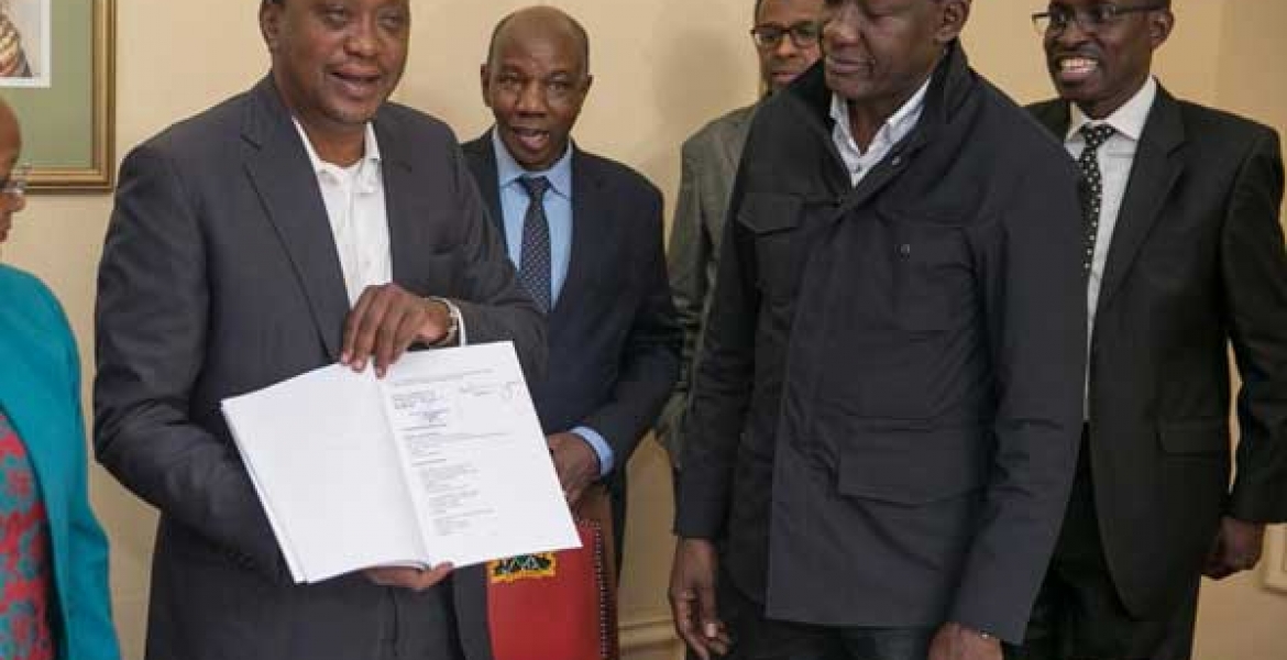 We're Not Computer Generated, President Uhuru Says in Response to Raila's Petition