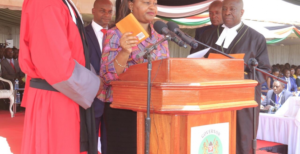 History Made in Kenya as Three Women Take Oath of Office as Governors