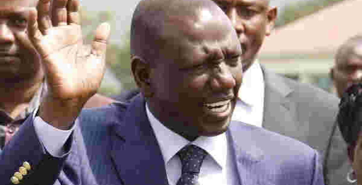 Raila Plotting Power-Sharing Deal, Deputy President William Ruto Says