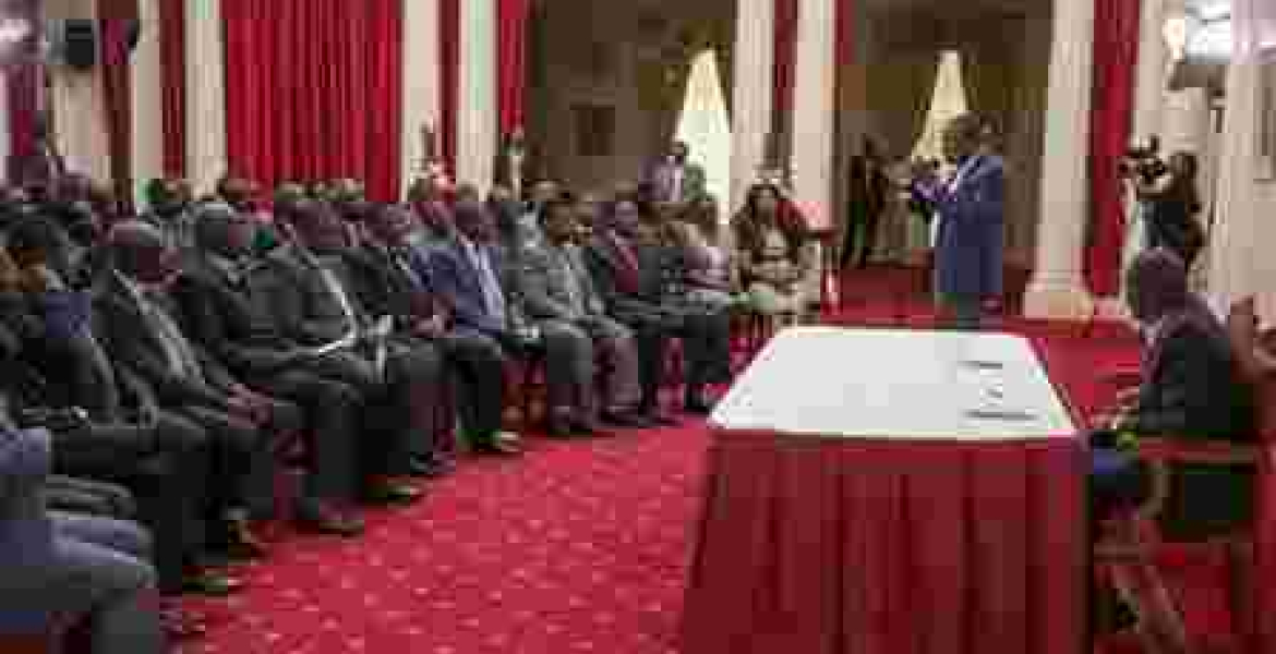 Otuoma, Jirongo, Akaranga Declare Support for President Uhuru in Repeat Election