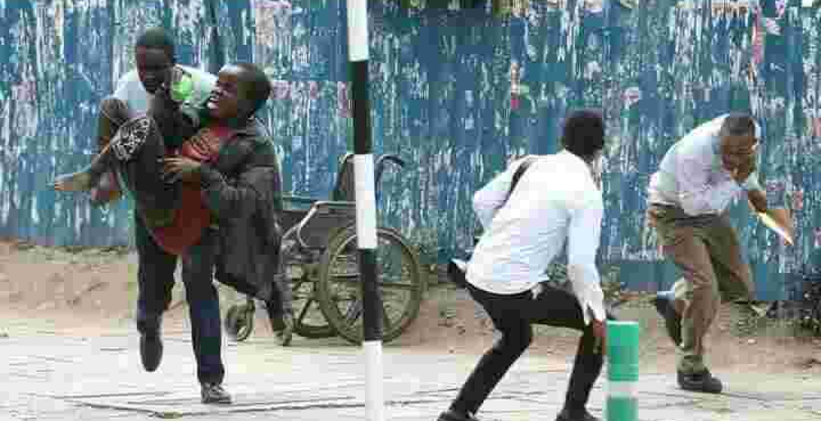 Kenyan Journalist Who Abandoned Job to Rescue Crippled Beggar from Bees Attack Outside Supreme Court Earns Praise