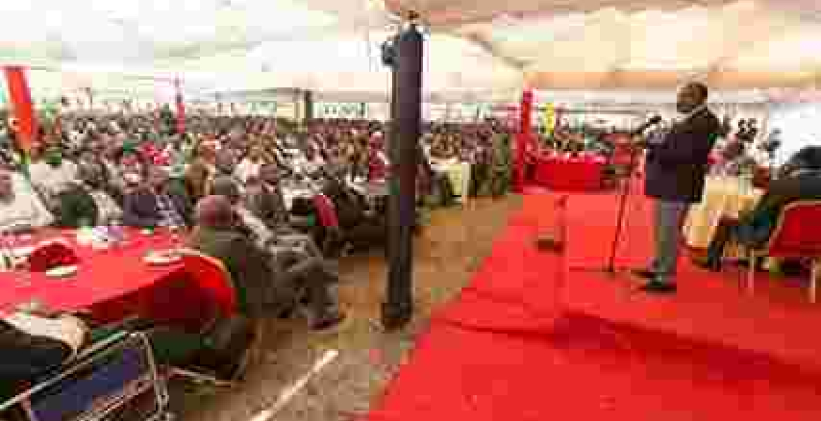President Uhuru Leads 5,000 Mt. Kenya Leaders in Making the &quot;Sagana Declaration&quot;