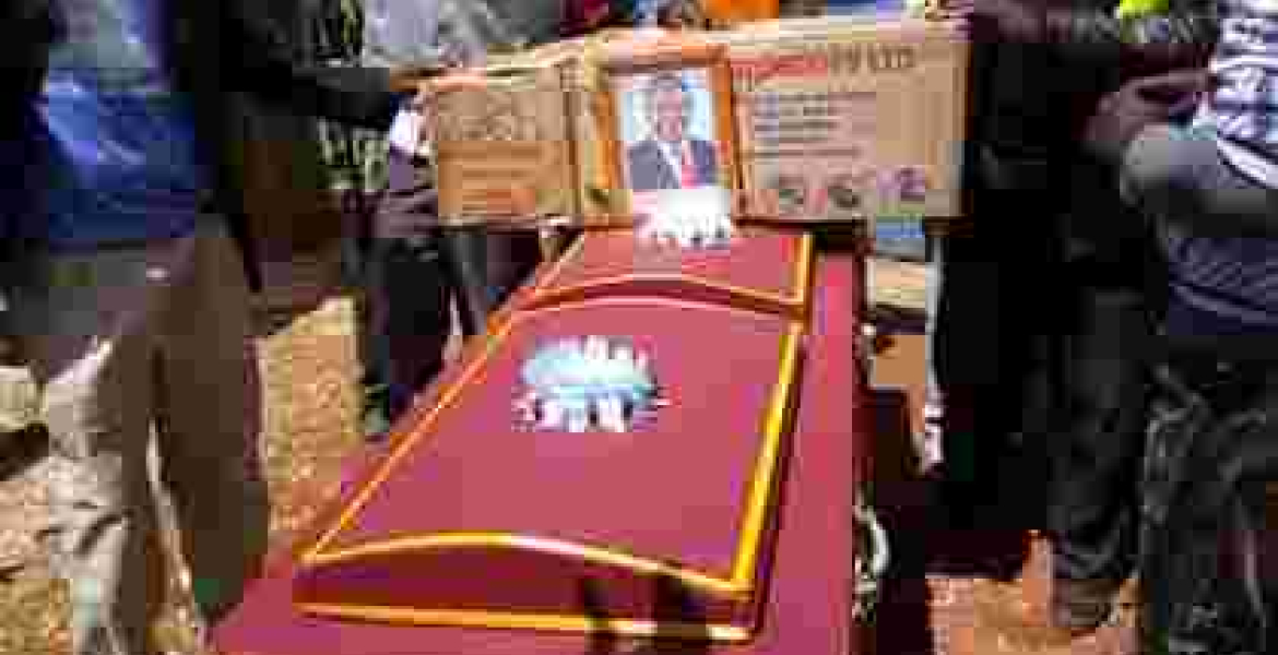 President Uhuru's 'Tormentors' Arrested after Burying His Effigy