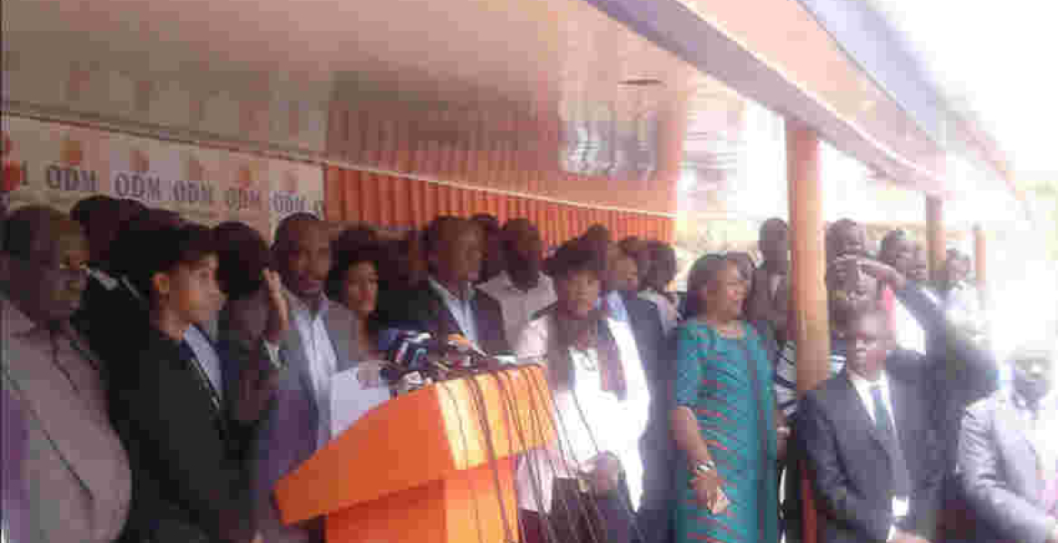 NASA Give Government 24 Hours to Reinstate Raila, Kalonzo Security Details or Face Mass Action